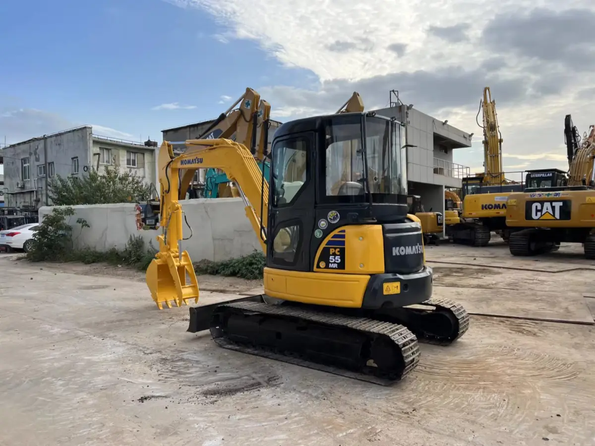 Used Komatsu PC55MR Excavator photo 1