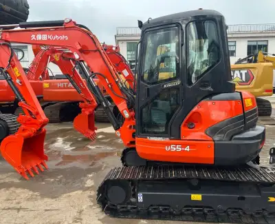 Used Kubota U55 Mini Excavator photo 7