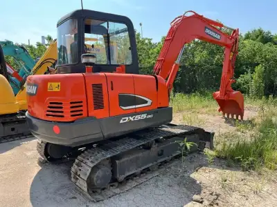 Used Doosan DX55-9C Mini Excavator photo 2