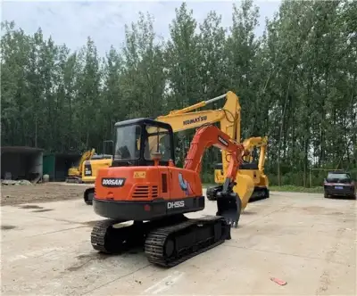 Used Doosan DH55 Mini Excavator photo 4