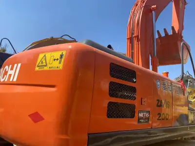 Used Hitachi ZX200 Excavator photo 4