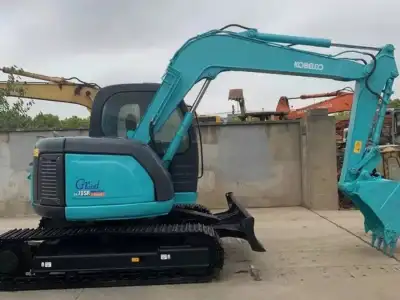 Used Kobelco SK70SR Mini Excavator photo 3