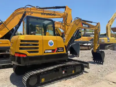 Used SANY 60 Mini Excavator photo 3