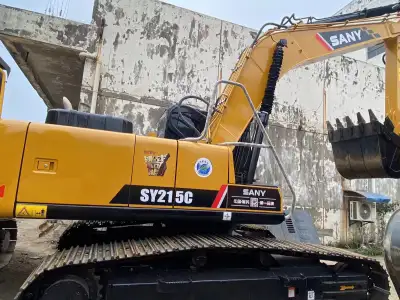 Used SANY SY215C Excavator photo 4