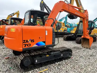 Used Hitachi ZX70 Mini Excavator photo 4