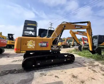 Used SANY 135C Excavator photo 4