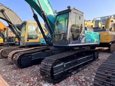 Used Kobelco SK350D Excavator photo 3