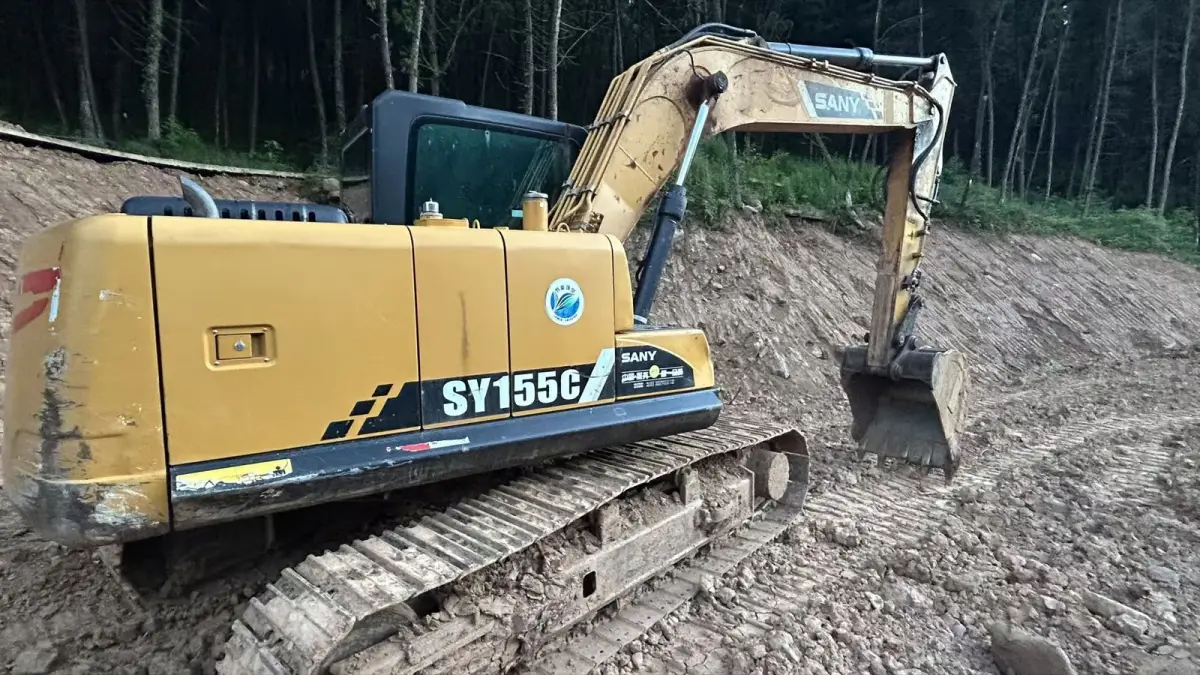 Used SANY 155C Excavator photo 1