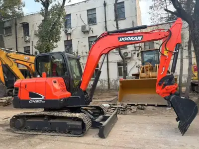 Used Doosan DX60 Mini Excavator photo 2