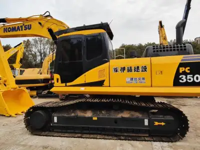 Used Komatsu PC350 Excavator photo 4