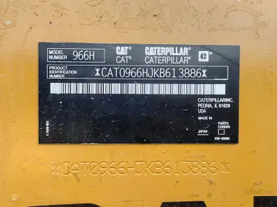 Used Caterpillar 966H Wheel Loader photo 5