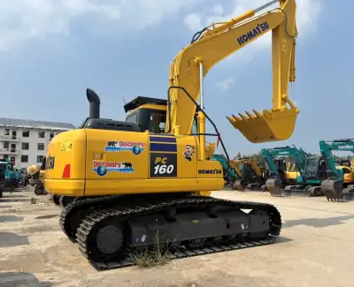 Used Komatsu PC160 Excavator photo 4