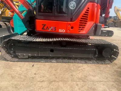 Used Hitachi ZX50 Mini Excavator photo 4