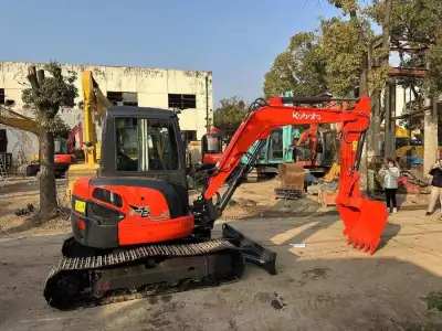 Used Kubota U55-4 Mini Excavator photo 3