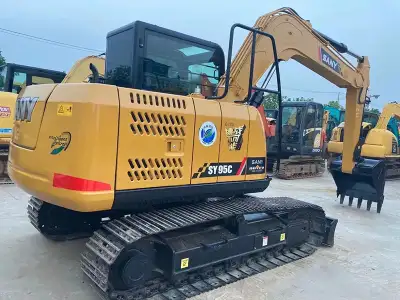 Used SANY SY95C Mini Excavator photo 2