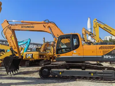 Used Hyundai 305 Excavator photo 3