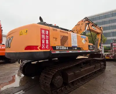 Used SANY 335H Excavator photo 10