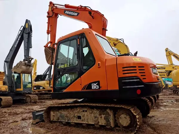 Used Doosan DX80GOLD Excavator photo 1