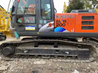 Used Hitachi ZX200 Excavator photo 10