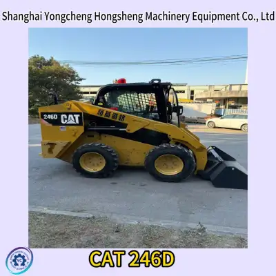 Used Caterpillar 246 Skid Steer Loader photo 4