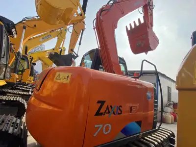 Used Hitachi ZX70 Mini Excavator photo 5