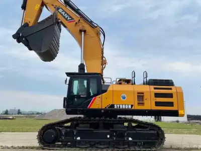 Used SANY SY980H Excavator photo 2