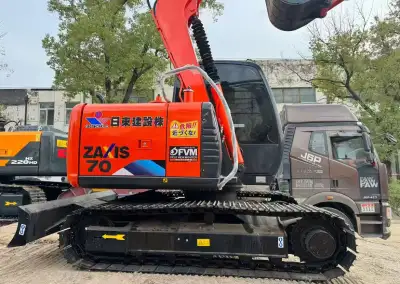 Used Hitachi ZX70 Mini Excavator photo 4