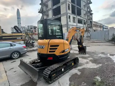 Used SANY SY35U Mini Excavator photo 4