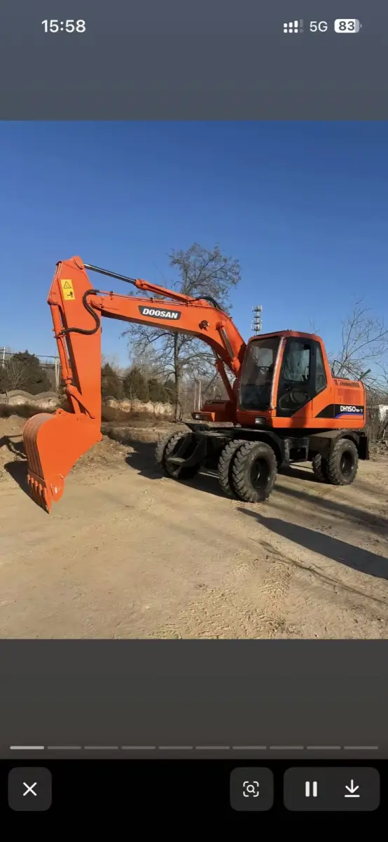 Used Doosan DH150W-7 Excavator photo 1