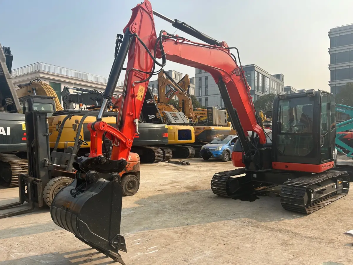 Used Kubota KX080 Mini Excavator photo 1