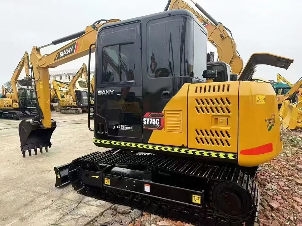Used Sany SY75C Excavator photo 1