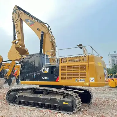 Used Caterpillar 349D2 Excavator photo 2