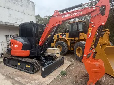 Used Kubota KX057 Mini Excavator photo 7