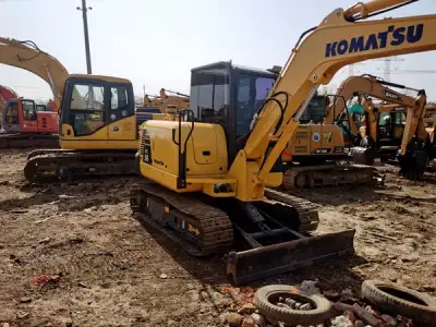 Used Komatsu PC56 Excavator photo 2