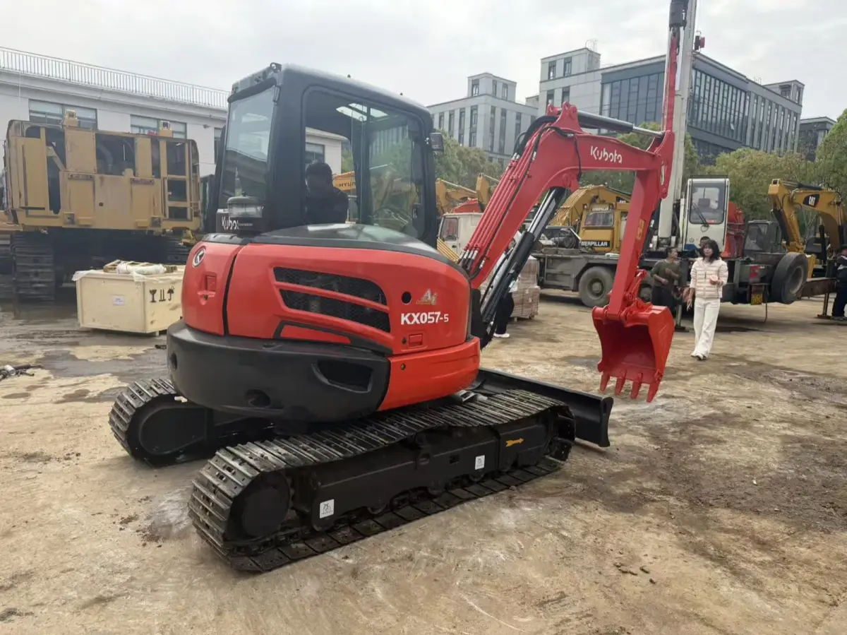 Used Kubota KX057 Mini Excavator photo 1