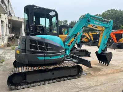 Used Kobelco SK55SR Mini Excavator photo 3