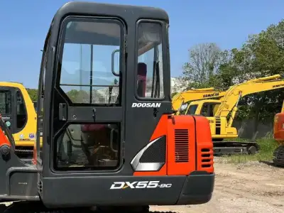Used Doosan DX55-9C Mini Excavator photo 5