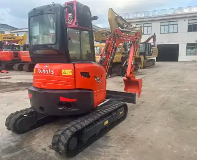 Used Kubota U35 Mini Excavator photo 5