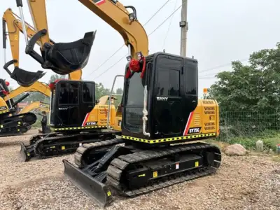 Used SANY SY75C Mini Excavator photo 3