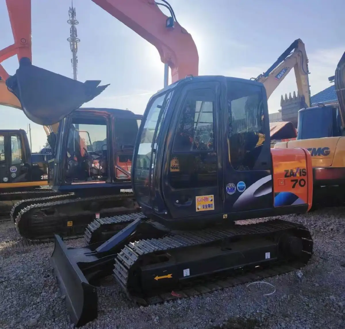 Used Hitachi ZX70 Mini Excavator photo 1