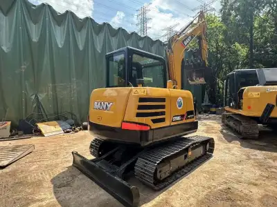 Used SANY SY60C Mini Excavator photo 3