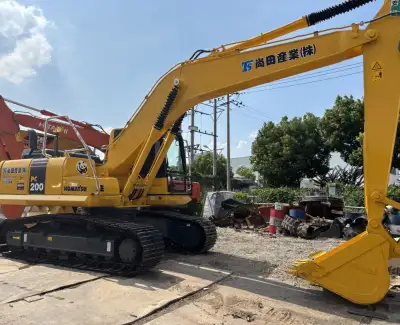 Used Komatsu PC200 Excavator photo 8