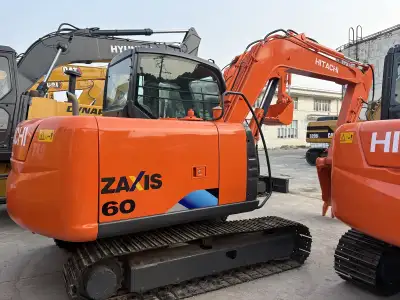 Used Hitachi ZX60 Mini Excavator photo 10