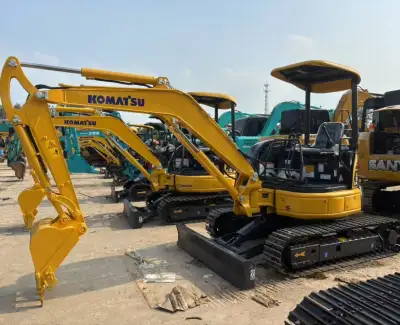 Used Komatsu PC35MR Mini Excavator photo 7